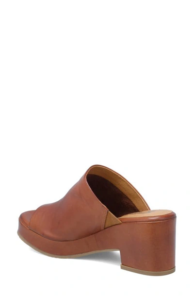 Shop Miz Mooz Gwen Platform Sandal In Brandy