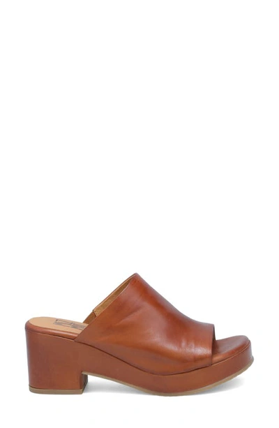 Shop Miz Mooz Gwen Platform Sandal In Brandy