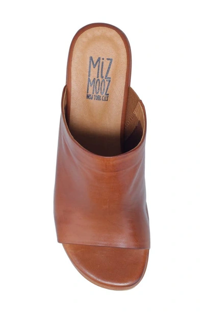Miz Mooz Gwen Platform Sandal In Brandy