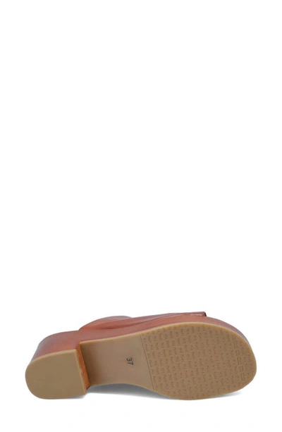 Miz Mooz Gwen Platform Sandal In Brandy
