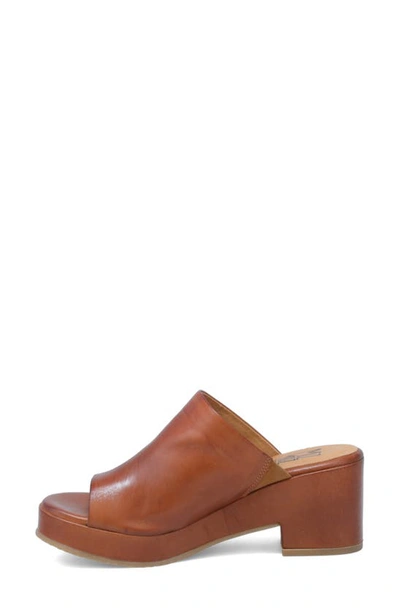 Miz Mooz Gwen Platform Sandal In Brandy