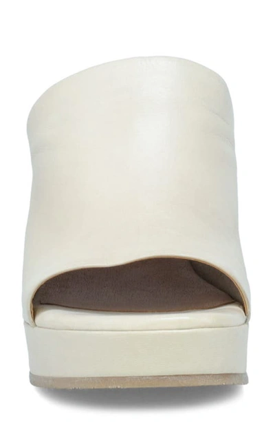 Shop Miz Mooz Gwen Platform Sandal In Cream