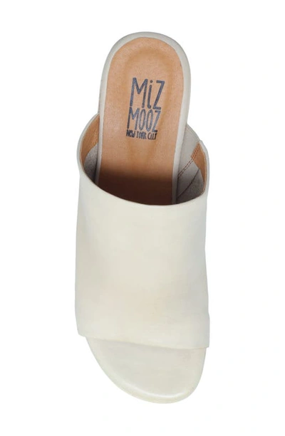 Miz Mooz Gwen Platform Sandal In Cream