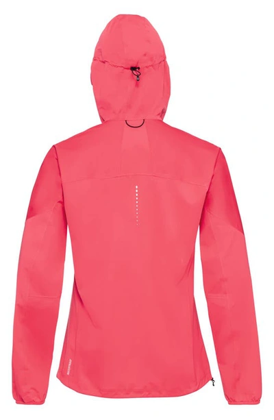 Shop Odlo Zeroweight Waterproof Jacket In Paradise Pink