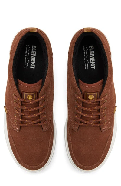 Shop Element Preston 2 Leather Sneaker In Brown