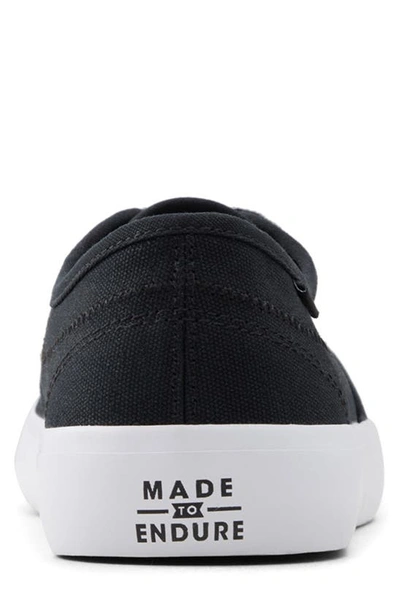 Shop Element Passiph Leather Sneaker In Black/ White