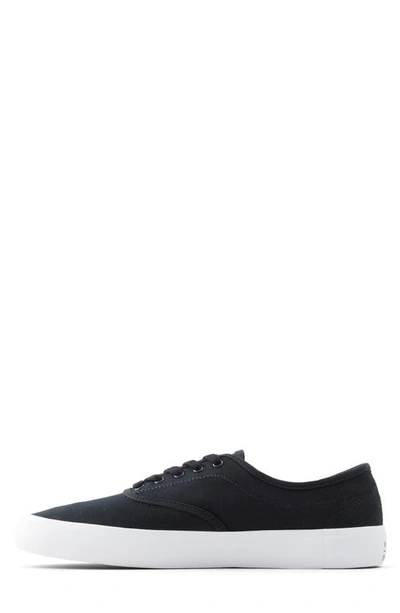 Shop Element Passiph Leather Sneaker In Black/ White