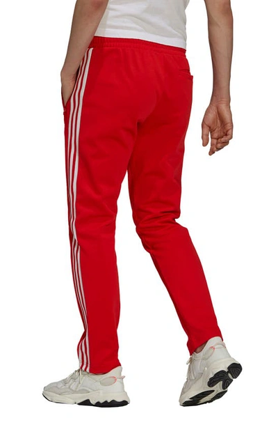 Shop Adidas Originals Originals Beckenbauer Track Pants In Red