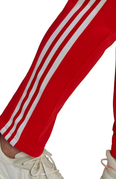 Shop Adidas Originals Originals Beckenbauer Track Pants In Red