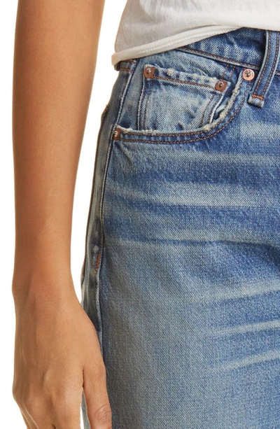 Shop Rag & Bone Alex High Waist Nonstretch Straight Leg Jeans In Gypsum