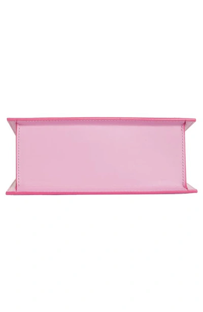 Jacquemus Le Grand Chiquito Leather Top Handle Bag In Light Pink