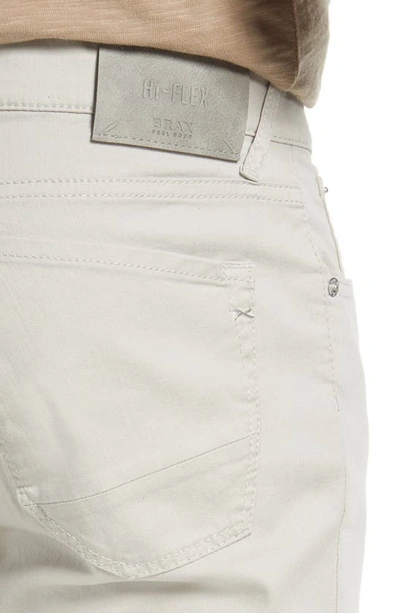 Shop Brax Chuck Slim Fit Five Pocket Pants In Paper