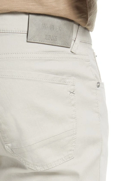 Brax Chuck Modern Fit Stretch Corduroy 5-pocket Pants In Paper