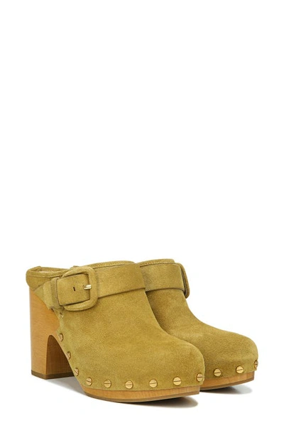 Shop Veronica Beard Dacey Clog In Pistachio