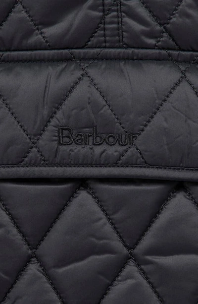 Barbour Otterburn Quilted Padded Shell Vest In Black