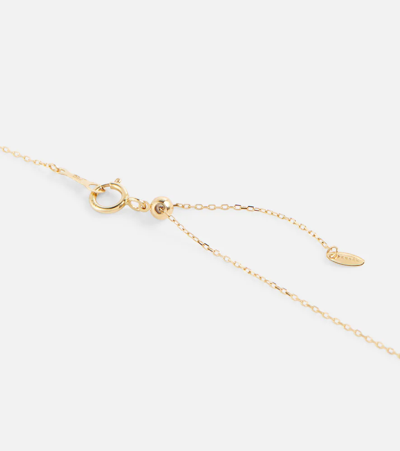 Shop Persée 18kt Gold Necklace With Enamel