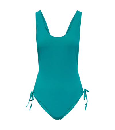 Shop Isabel Marant Symi Swimsuit In Green