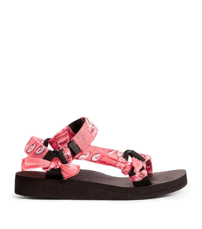 Shop Arizona Love Bandana Trekky Sandals In Pink