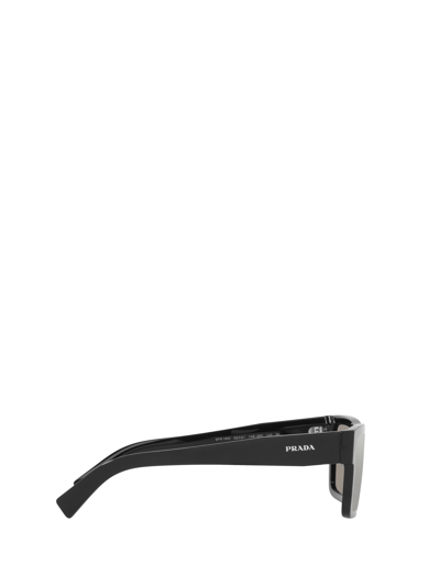 Shop Prada Pr 19ws Black Male Sunglasses