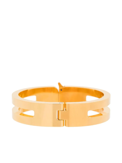 Shop Alyx Rollercoaster Cutout Bracelet In Gold