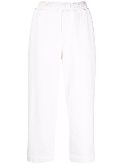 Shop Proenza Schouler White Label Straight-leg Track Pants In White