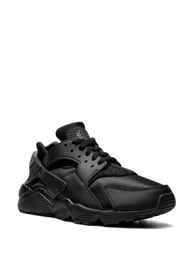 Nike Wmns Air Huarache Run Sneakers In Black