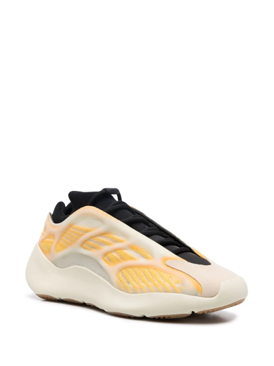 Shop Adidas Originals Yeezy 700 V3 "safflower" Sneakers In Nude