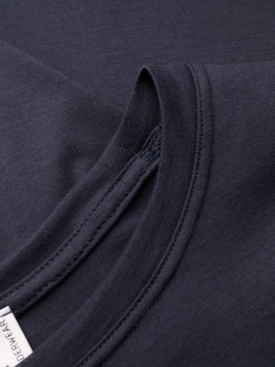 Vivienne Westwood Short Sleeved Logo-patch T-shirt In Blau