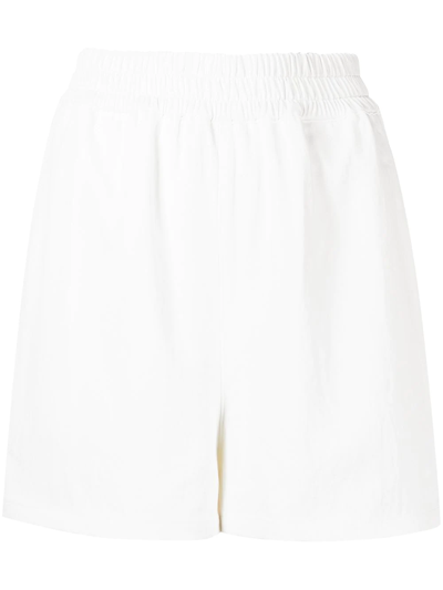 Rta Slim-fit Track Shorts In Weiss