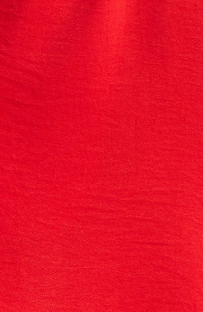 Fraiche By J Long Sleeve Romper In Tomato