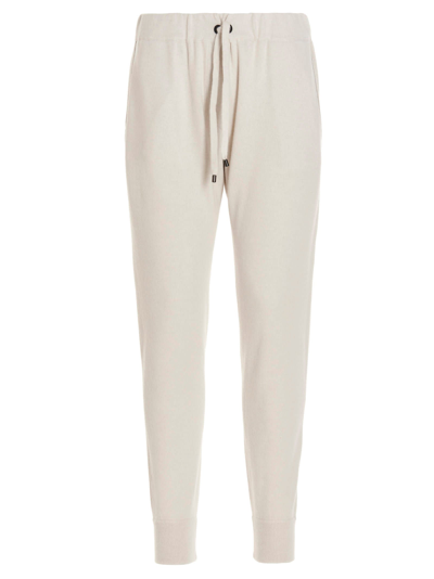 Shop Brunello Cucinelli Sweatpants In White