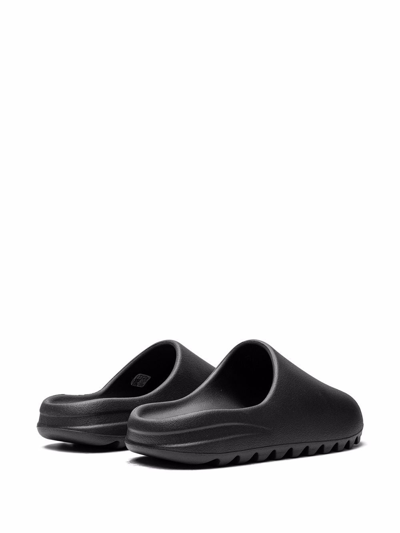 Adidas Originals Yeezy "onyx" Slides In Black