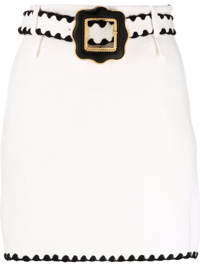 Shop Cormio Helga 2.0 Mini Skirt In Weiss