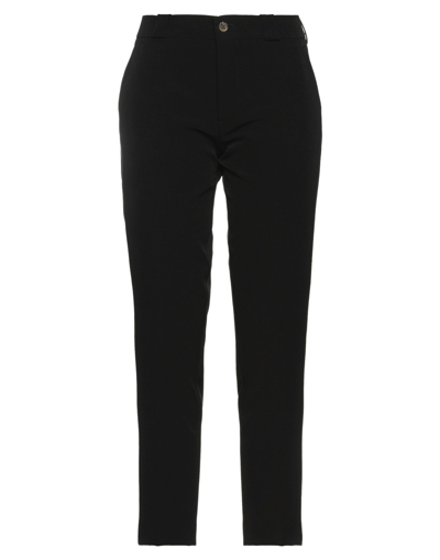 Shop Berwich Woman Pants Black Size 12 Polyester, Elastane