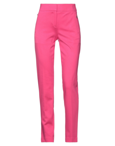 Shop Hugo Boss Pants In Fuchsia