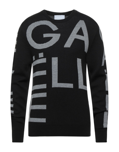Shop Gaelle Paris Gaëlle Paris Man Sweater Black Size Xxl Merino Wool, Acrylic
