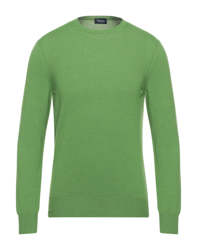 Shop Drumohr Man Sweater Light Green Size 46 Cashmere