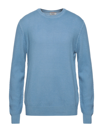 Shop Gran Sasso Sweaters In Sky Blue
