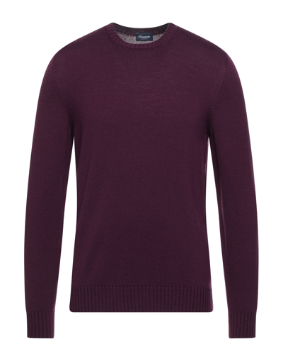 Drumohr Sweaters In Deep Purple