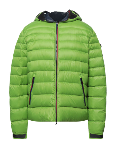 Shop Ai Riders Down Jackets In Light Green