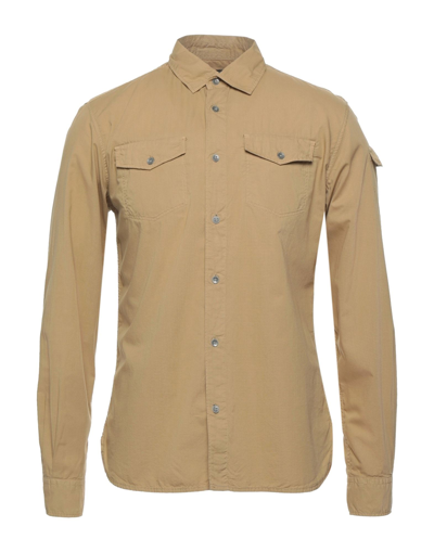 Woolrich Shirts In Sand