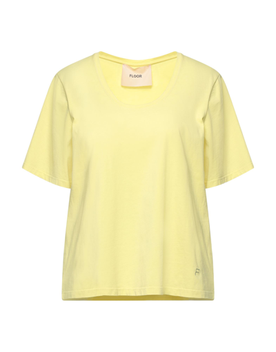 Shop Floor T-shirts In Yellow