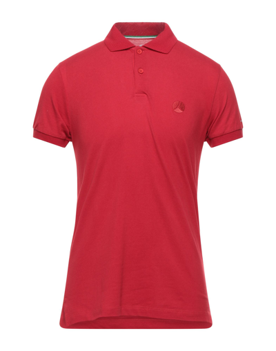 Shop People Of Shibuya Polo Shirts In Red
