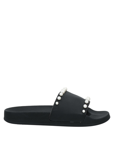 Shop Carlo Pazolini Woman Sandals Black Size 6 Soft Leather