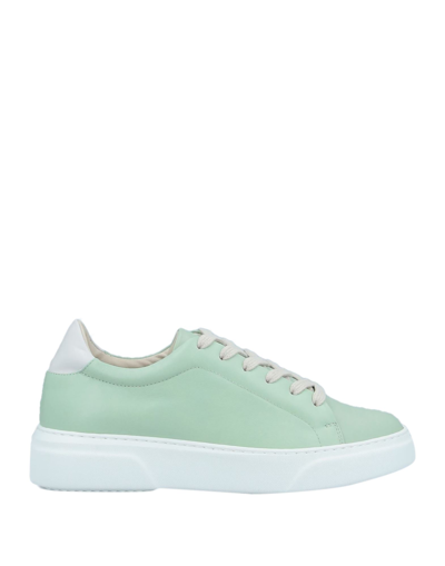 Shop Pantofola D'oro Woman Sneakers Light Green Size 11 Soft Leather