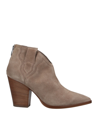Shop Janet & Janet Ankle Boots In Sand