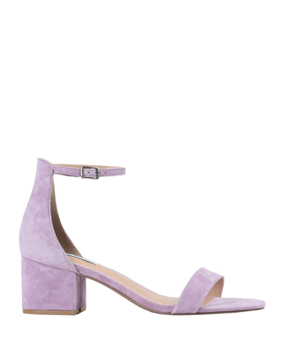 Shop Steve Madden Irenee Sandal Woman Sandals Light Purple Size 6 Soft Leather