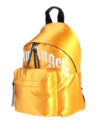 Shop Palm Angels Backpacks In Apricot