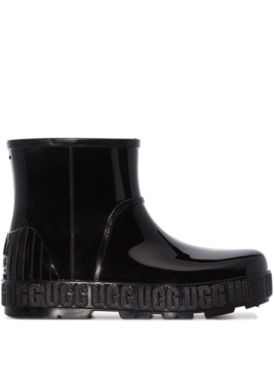 Shop Ugg Drizlita Waterproof Ankle Boots In Black