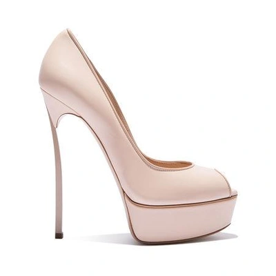 Shop Casadei Platforms In Apricot Sorbet